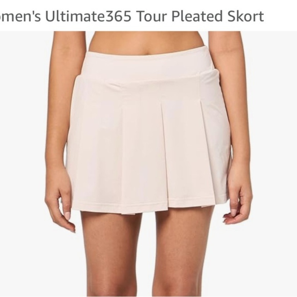 Adidas skirt for golf color is putty mall size large new tags